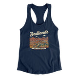 Badlands National Park Women's Racerback Tank-Allegiant Goods Co. Vintage Sports Apparel