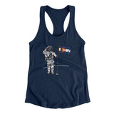 Colorado Flag Moonman Women's Racerback Tank-Allegiant Goods Co. Vintage Sports Apparel