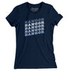 Bangor Vintage Repeat Women's T-Shirt-Midnight Navy-Allegiant Goods Co. Vintage Sports Apparel