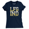 Lfg Ind Women's T-Shirt-Midnight Navy-Allegiant Goods Co. Vintage Sports Apparel
