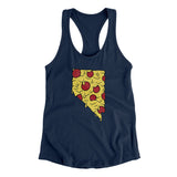 Nevada Pizza State Women's Racerback Tank-Allegiant Goods Co. Vintage Sports Apparel