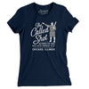 The Called Shot Women's T-Shirt-Midnight Navy-Allegiant Goods Co. Vintage Sports Apparel