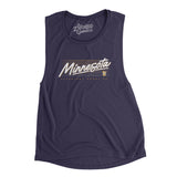 Minnesota Retro Women's Flowey Scoopneck Muscle Tank-Allegiant Goods Co. Vintage Sports Apparel