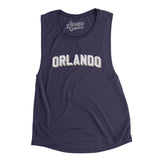 Orlando Varsity Women's Flowey Scoopneck Muscle Tank-Allegiant Goods Co. Vintage Sports Apparel