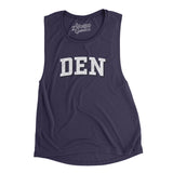 Den Varsity Women's Flowey Scoopneck Muscle Tank-Allegiant Goods Co. Vintage Sports Apparel