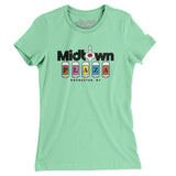 Rochester Midtown Plaza Women's T-Shirt-Allegiant Goods Co. Vintage Sports Apparel