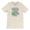 Kansas City Municipal Stadium Men/Unisex T-Shirt-Natural-Allegiant Goods Co. Vintage Sports Apparel