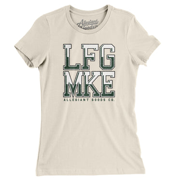 Lfg Mke Women's T-Shirt-Allegiant Goods Co. Vintage Sports Apparel