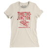 Tombstone Junction Women's T-Shirt-Natural-Allegiant Goods Co. Vintage Sports Apparel