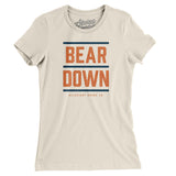 Bear Down Women's T-Shirt-Allegiant Goods Co. Vintage Sports Apparel