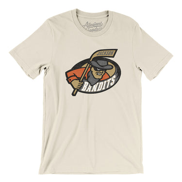 Jackson Bandits Men/Unisex T-Shirt-Allegiant Goods Co. Vintage Sports Apparel