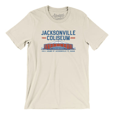 Jacksonville Coliseum Men/Unisex T-Shirt-Allegiant Goods Co. Vintage Sports Apparel