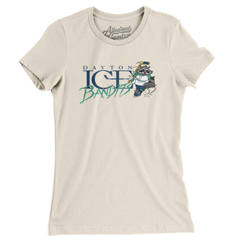 Dayton Ice Bandits Women's T-Shirt-Allegiant Goods Co. Vintage Sports Apparel