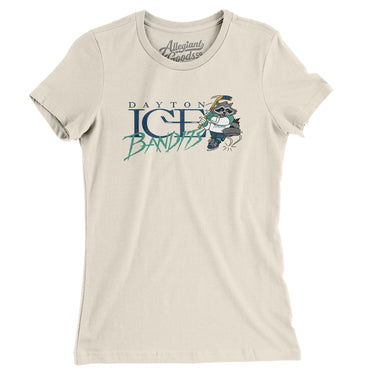Dayton Ice Bandits Women's T-Shirt-Allegiant Goods Co. Vintage Sports Apparel