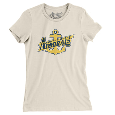 Hampton Road Admirals Women's T-Shirt-Allegiant Goods Co. Vintage Sports Apparel