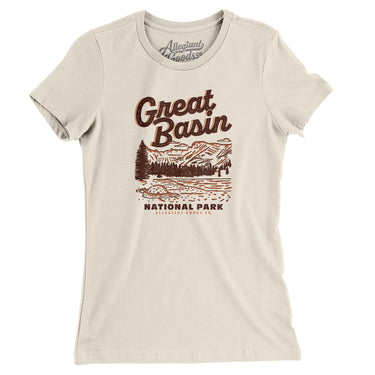 Great Basin National Park Women's T-Shirt-Allegiant Goods Co. Vintage Sports Apparel