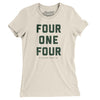 Milwaukee 414 Women's T-Shirt-Natural-Allegiant Goods Co. Vintage Sports Apparel