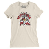 Adirondack Icehawks Women's T-Shirt-Allegiant Goods Co. Vintage Sports Apparel