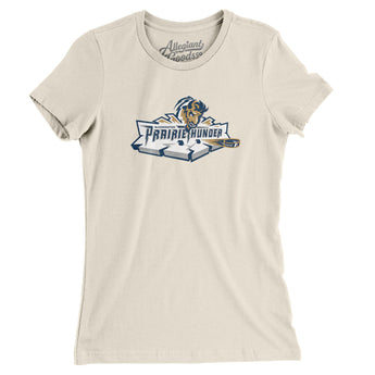 Bloomington Prairiethunder Women's T-Shirt-Allegiant Goods Co. Vintage Sports Apparel