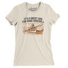 It’s A Great Day For Some Baseball Women's T-Shirt-Natural-Allegiant Goods Co. Vintage Sports Apparel