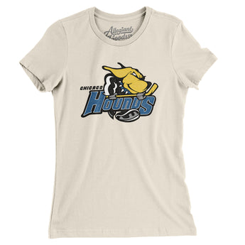 Chicago Hounds Women's T-Shirt-Allegiant Goods Co. Vintage Sports Apparel