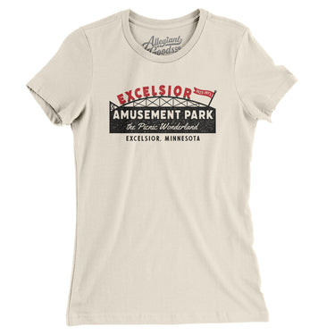 Excelsior Amusement Park Women's T-Shirt-Allegiant Goods Co. Vintage Sports Apparel