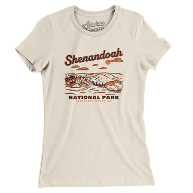 Shenandoah National Park Women's T-Shirt-Allegiant Goods Co. Vintage Sports Apparel