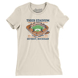 Tiger Stadium Women's T-Shirt-Allegiant Goods Co. Vintage Sports Apparel