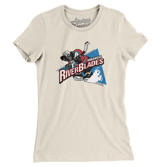 Arkansas Riverblades Women's T-Shirt-Allegiant Goods Co. Vintage Sports Apparel
