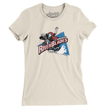 Arkansas Riverblades Women's T-Shirt-Allegiant Goods Co. Vintage Sports Apparel