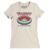 Busch Memorial Stadium Women's T-Shirt-Natural-Allegiant Goods Co. Vintage Sports Apparel