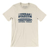 Texas Stadium Men/Unisex T-Shirt-Natural-Allegiant Goods Co. Vintage Sports Apparel