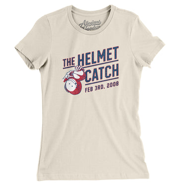 The Helmet Catch Women's T-Shirt-Allegiant Goods Co. Vintage Sports Apparel