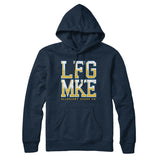 Lfg Mke Hoodie-Navy Blue-Allegiant Goods Co. Vintage Sports Apparel