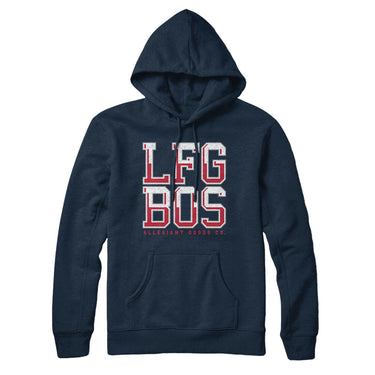 Lfg Bos Hoodie-Navy Blue-Allegiant Goods Co. Vintage Sports Apparel