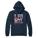 Lfg Mtl Hoodie-Navy Blue-Allegiant Goods Co. Vintage Sports Apparel