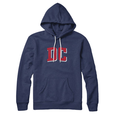Dc Varsity Hoodie-Allegiant Goods Co. Vintage Sports Apparel