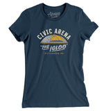 Pittsburgh Civic Arena Women's T-Shirt-Allegiant Goods Co. Vintage Sports Apparel
