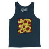 New Mexico Pizza State Men/Unisex Tank Top-Allegiant Goods Co. Vintage Sports Apparel