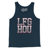 Lfg Hou Men/Unisex Tank Top-Allegiant Goods Co. Vintage Sports Apparel