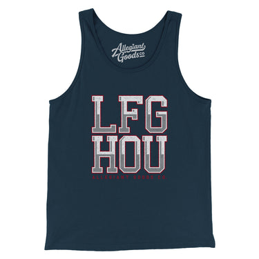 Lfg Hou Men/Unisex Tank Top-Allegiant Goods Co. Vintage Sports Apparel