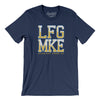 Lfg Mke Men/Unisex T-Shirt-Navy-Allegiant Goods Co. Vintage Sports Apparel