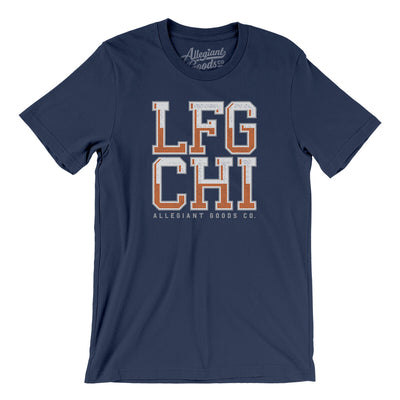 Lfg Chi Men/Unisex T-Shirt-Navy-Allegiant Goods Co. Vintage Sports Apparel
