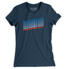 Oklahoma City Vintage Repeat Women's T-Shirt-Navy-Allegiant Goods Co. Vintage Sports Apparel