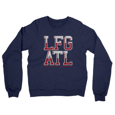 Lfg Atl Midweight French Terry Crewneck Sweatshirt-Allegiant Goods Co. Vintage Sports Apparel