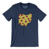 Ohio Pizza State Men/Unisex T-Shirt-Allegiant Goods Co. Vintage Sports Apparel