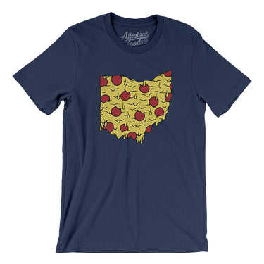Ohio Pizza State Men/Unisex T-Shirt-Allegiant Goods Co. Vintage Sports Apparel