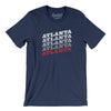 Atlanta Vintage Repeat Men/Unisex T-Shirt-Navy-Allegiant Goods Co. Vintage Sports Apparel