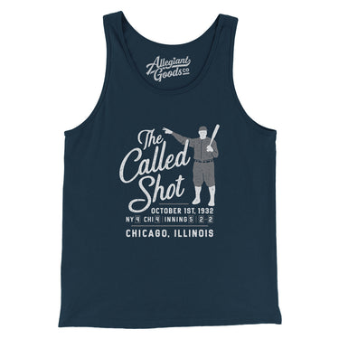 The Called Shot Men/Unisex Tank Top-Allegiant Goods Co. Vintage Sports Apparel