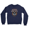 Detroit Rock City Midweight French Terry Crewneck Sweatshirt-Navy-Allegiant Goods Co. Vintage Sports Apparel